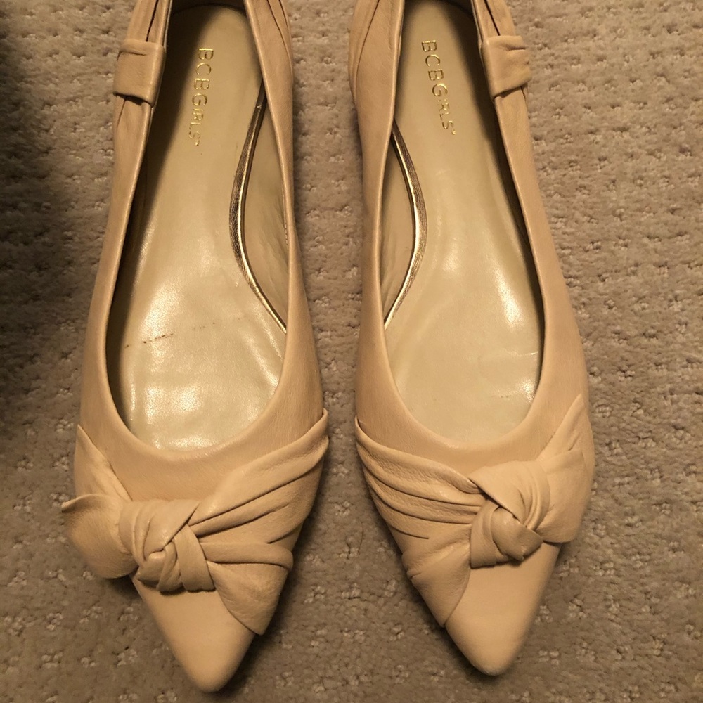 BCBGirls Nude Flats size 9